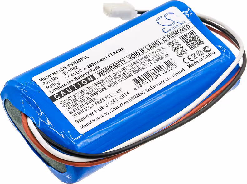 TECHTEK Batteria compatibile con [Televes] H30FLEX sostituisce E-1982