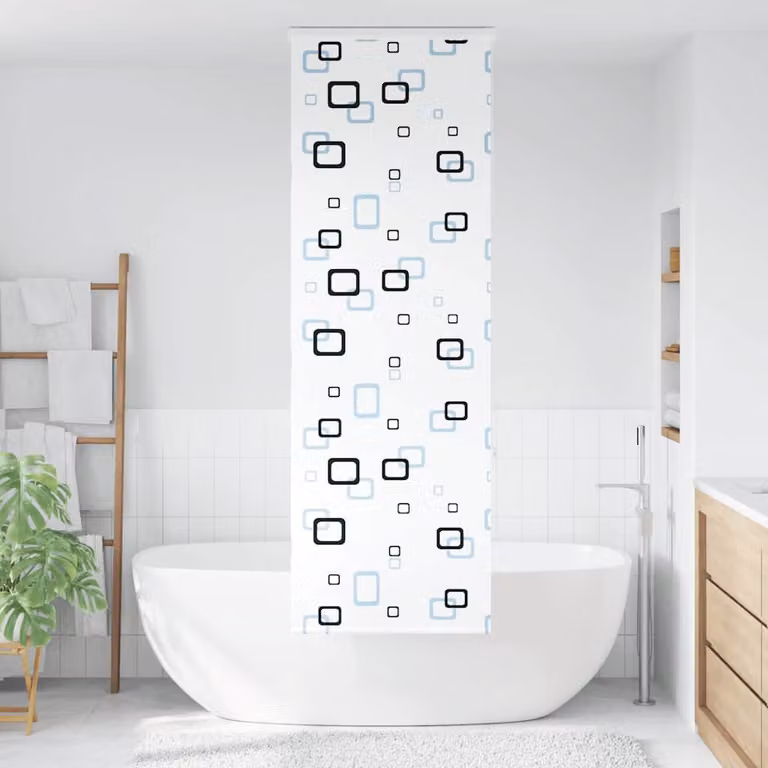 vidaXL Tenda a Rullo Doccia con Cassonetto 70x240 cm Larghezza Tessuto