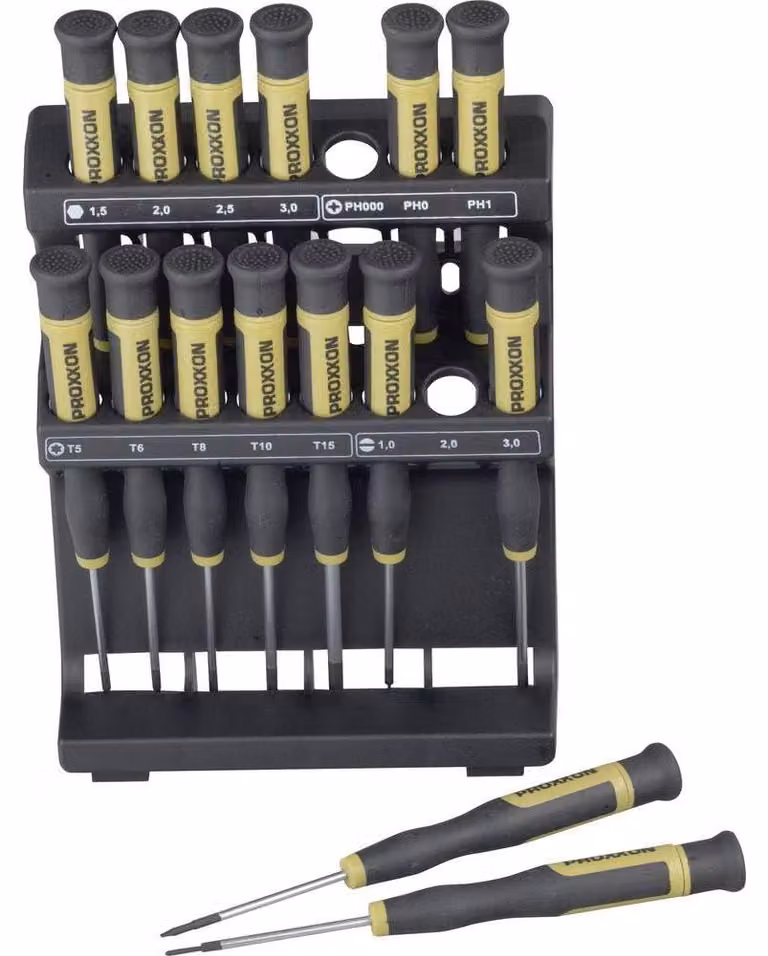Proxxon 28148: Cacciavite micrometrico per elettronici, costruttori di fotocamere e orologiai