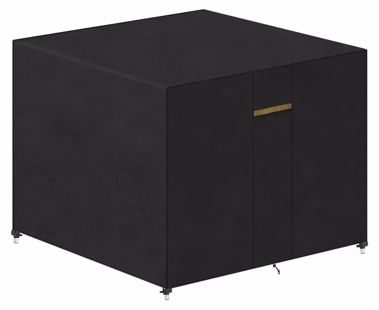 Telo protettivo per mobili da giardino, forma quadrata, dimensioni 80x80x80 cm, tessuto Oxford in poliestere 420D, impermeabile e resistente al vento