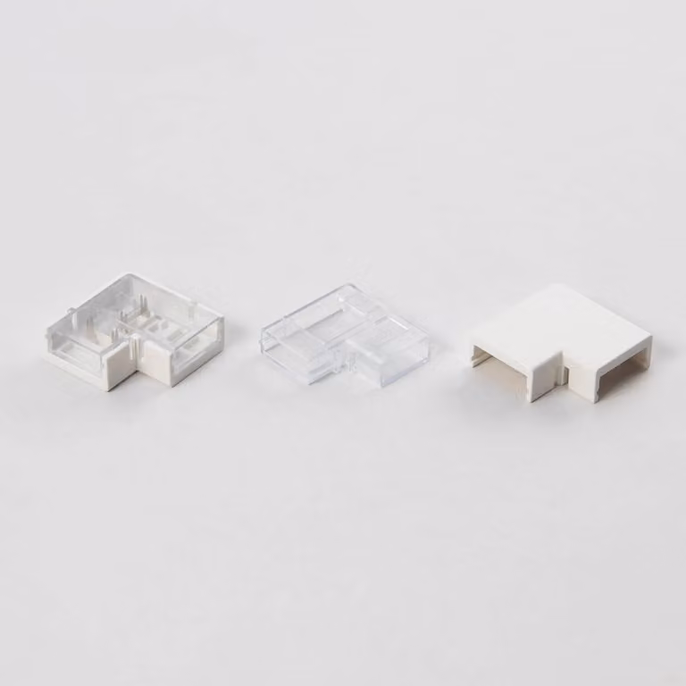 ARELUX XSOLIS - Elemento di connessione a 90 gradi, larghezza 10 mm, per strisce LED IP6x (confezione da 5 pezzi)