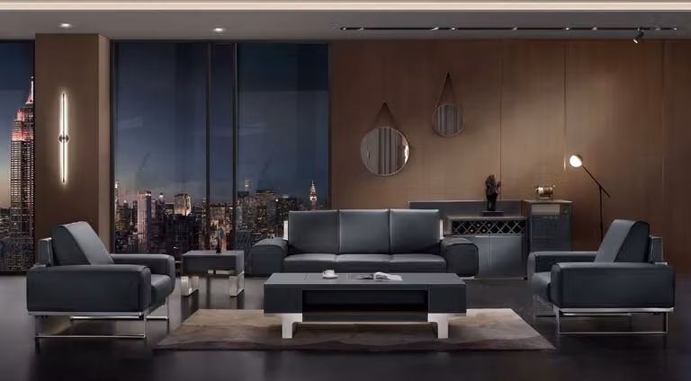 Wohnzimmer Möbel Sofagarnitur Design Couch moderne sofa garnitur gruppe Set