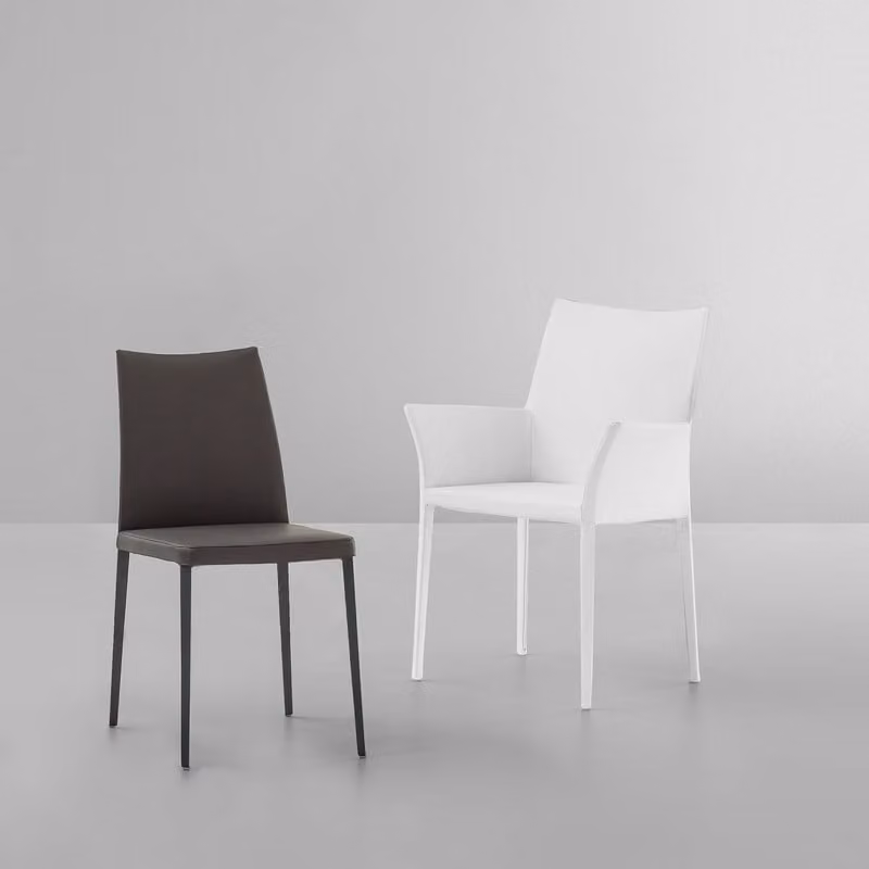 Sedia Kayla Up Bonaldo con schienale alto