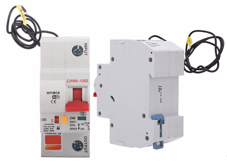 Interruttore WIFI intelligente, controllo tramite app per smartphone, interruttore remoto, corpo in PA66-DSM ignifugo, tensione AC 220V