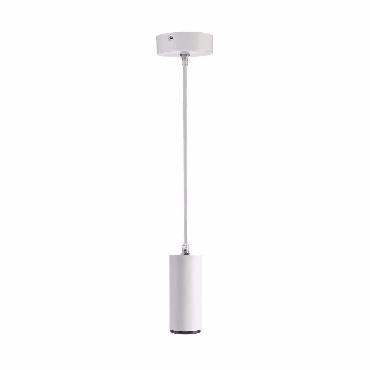 Deko-Light Lampada LED a sospensione Lucea 6, bianca, alluminio, 2.700 K dimmerabile, Bianco / Opale, Soggiorno / Sala da pranzo, Alluminio, Moderno