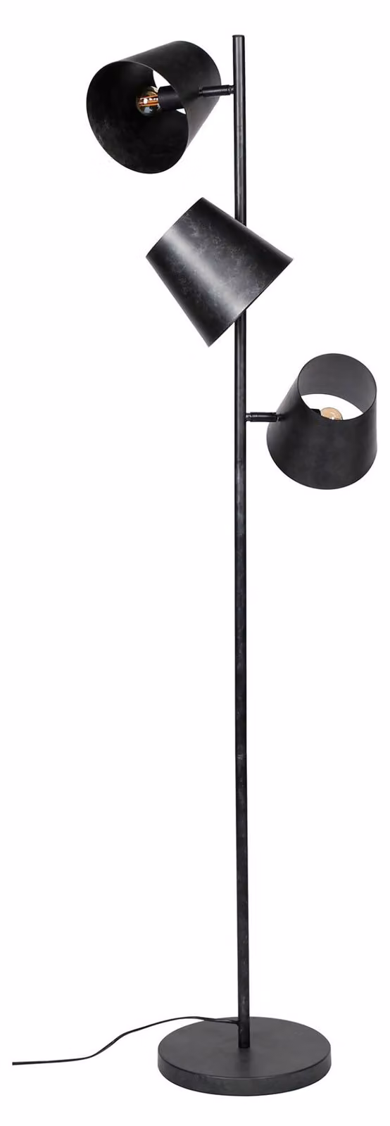 Lampada da terra FURNLUX Kinetic antracite 40 cm / Colore principale: nero / Dimensioni: 40 x 167 x 40 cm