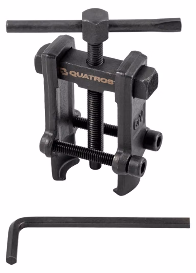 Estrattore per cuscinetti ingranaggi a 2 ganasce autobloccanti, artigli sottili speciali, strumento di rimozione, professionale, 19–35 mm