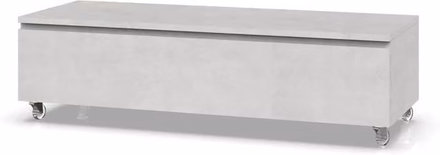 Cassettiera ASTRA L.120 P.45 H.32 cm colore bianco pietra