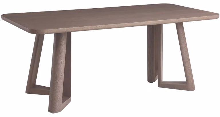 Selsey Alisser – Tavolo da pranzo 200 x 100 cm, impiallacciatura in noce