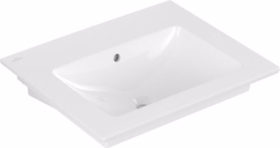 Villeroy & Boch Venticello lavabo, sans trou pour robinet, avec trop-plein, 600x500mm, 41246201, 41246201