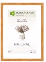 Cornice rettangolare in legno Bubola & Naibo Rovere marrone 25x35 cm