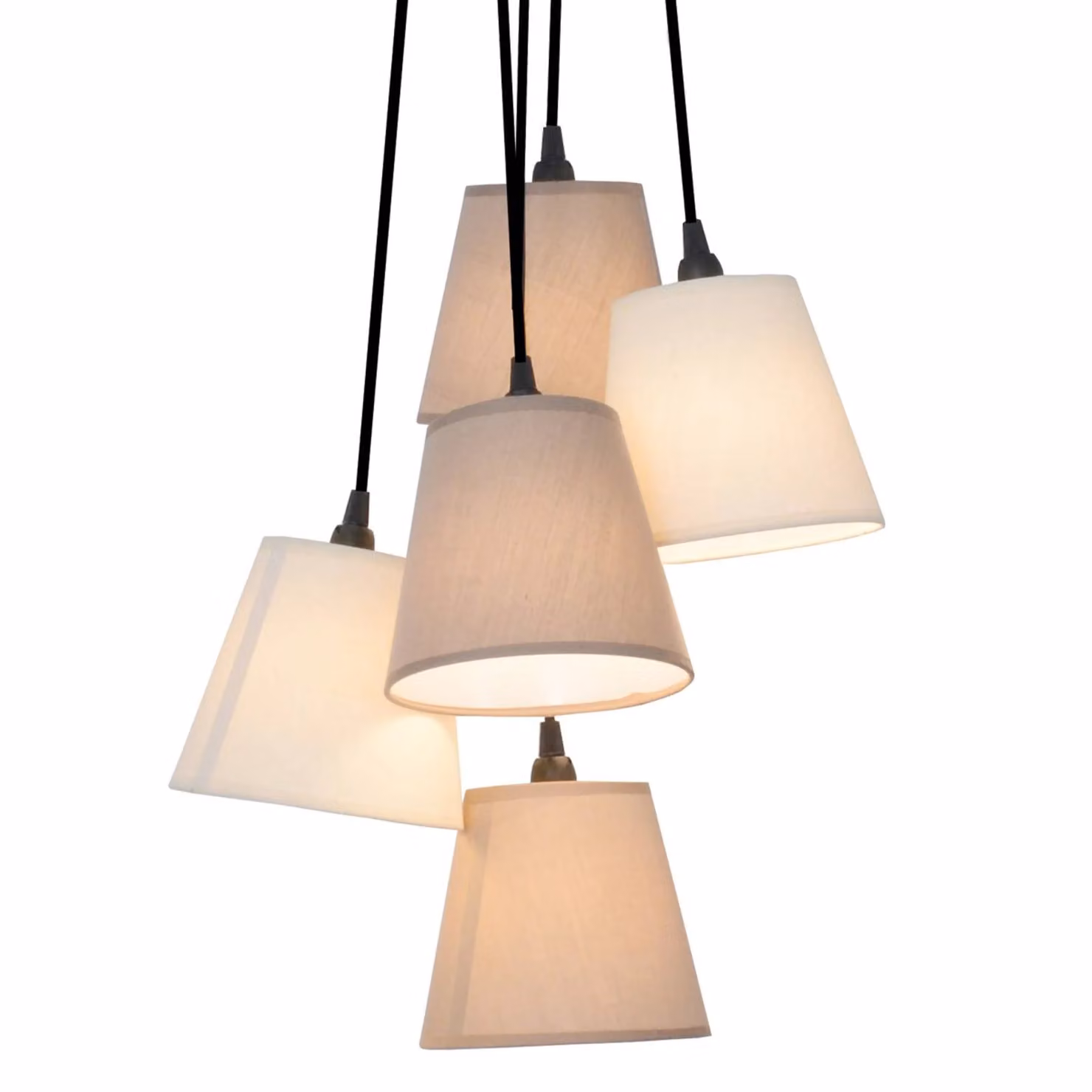 Näve Lampada a sospensione TWIDDLE, dimmerabile, Crema / Ambra, Soggiorno / Sala da pranzo, Tessuto / Stoffa / Seta, Scandinavo, Lampada a sospensione