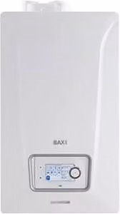 Caldaia a Condensazione Baxi LUNA STYLE+ 1.24 Solo Riscaldamento Metano/Gpl con Kit Scarico Fumi Colore Bianco