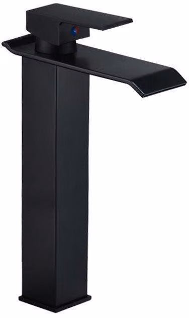 Mexen Apus rubinetto lavabo alto, nero - 744710-70