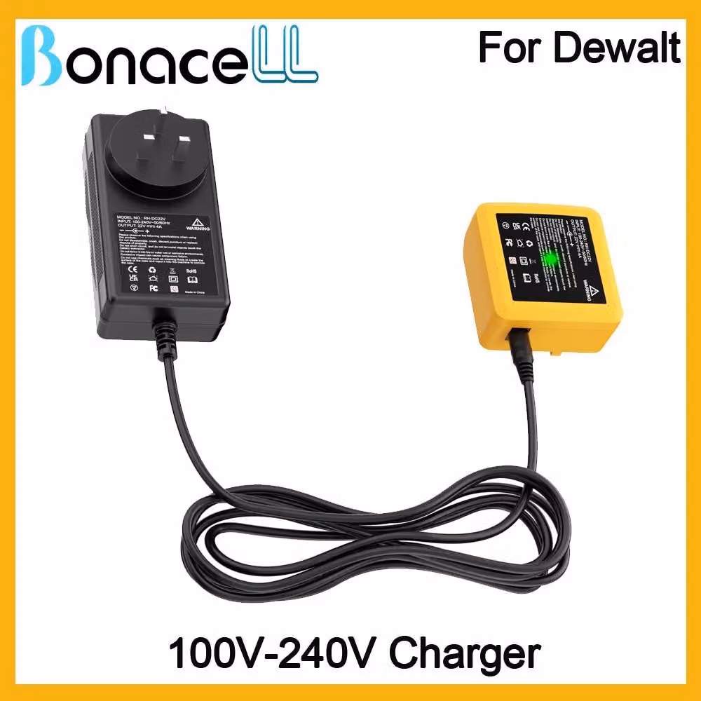 Batteria di ricambio compatibile per DeWalt 20V/60V, Li-Ion 21700 celle, per DCD805, viola