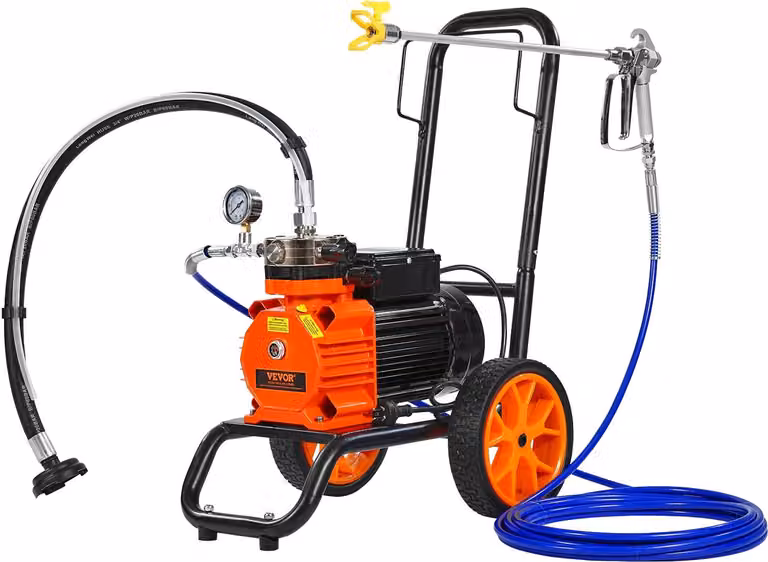 Cestino della spesa Spruzzatore di vernice airless Spruzzatore airless a membrana 1100W