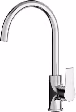 Miscelatore monocomando per lavabo IPERBRIKO con canna girevole, cromo
