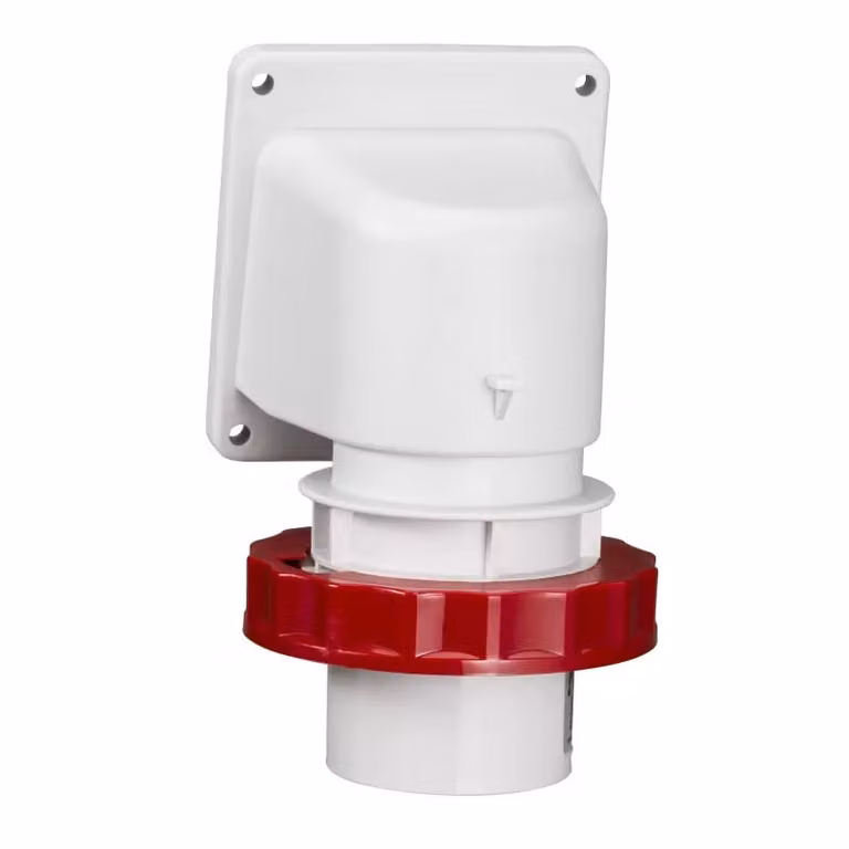 Schneider Electric Dispositivi da incasso, spina CEE, 32 A, 3 poli + terra, 380-415 V CA, IP67 83870