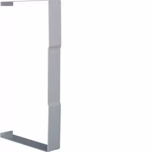 Rivestimento tagliato in lamiera d'acciaio per BRS 100x210 mm, parte superiore 80 mm, zincato