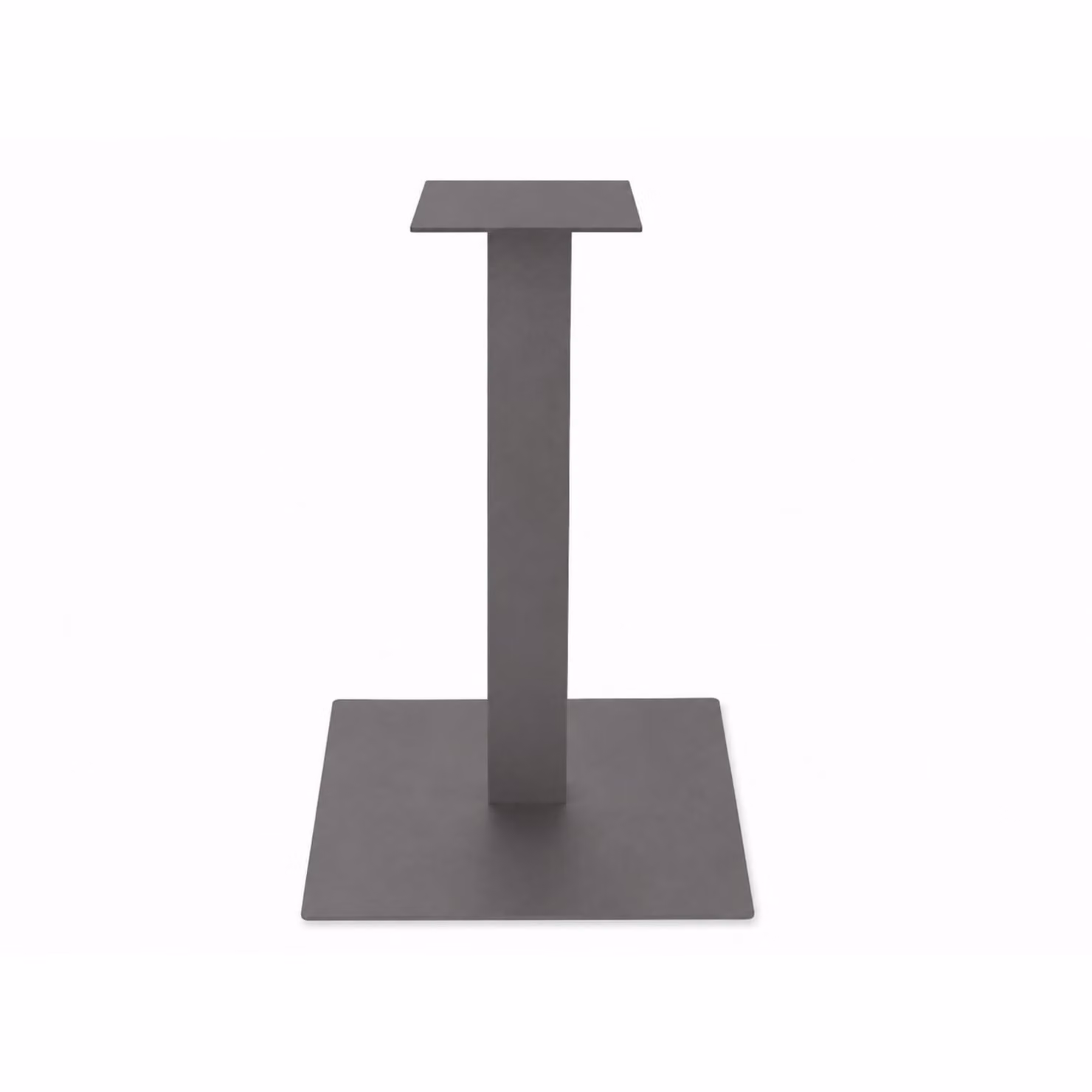 Set di 4 basi per tavolo SPARGI quadrate antracite altezza 72 -105 cm