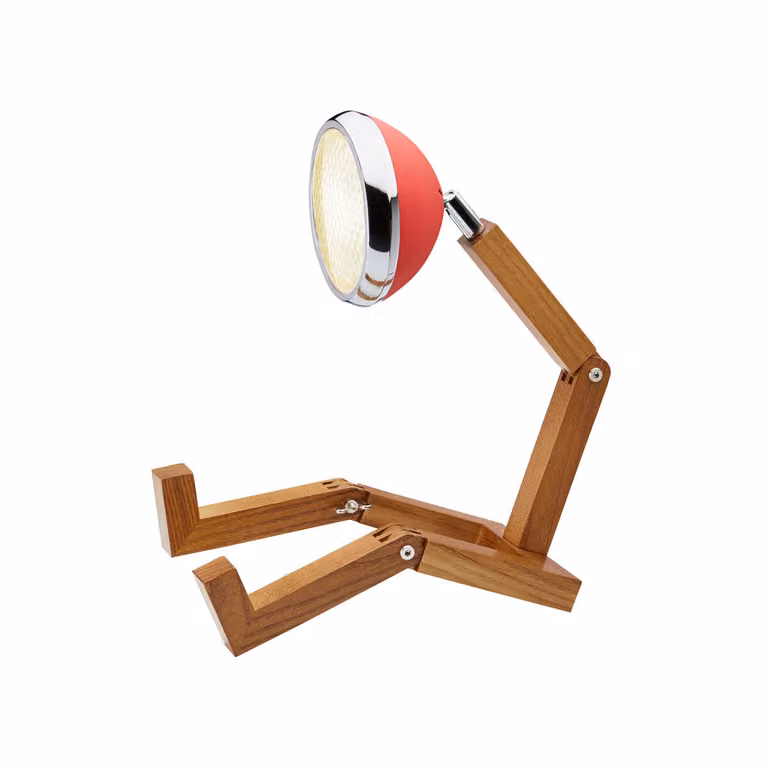 Mr Wattson - Lampada da tavolo originale a LED, Red Dream