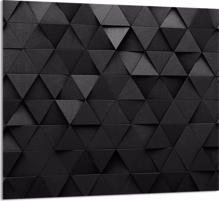 PIATTO IN VETRO PER CUCINA 65x60 Nero