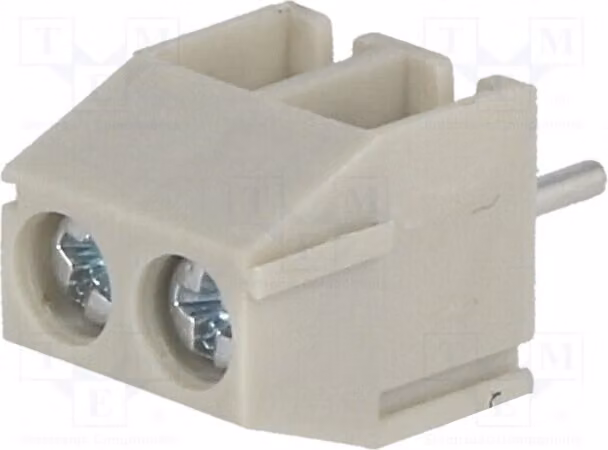 5 profilati a clip per percorsi da 3,5 mm: 2 profilati TB-3.5-P-2P/GY per angoli di 90°