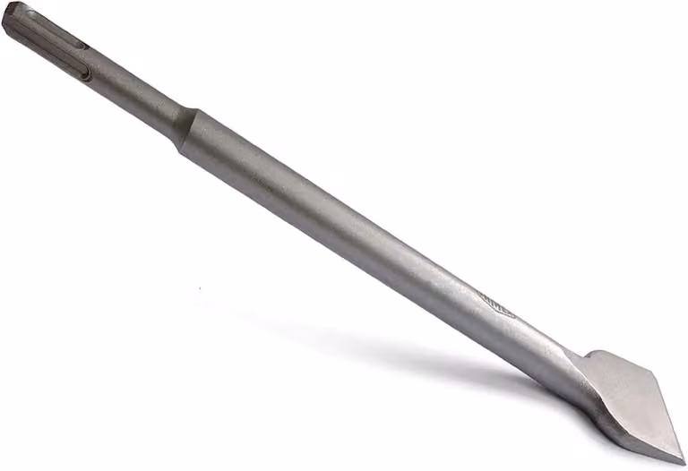 Punta per scalpello SDS-Plus, inclinata, 40x250 mm, per la rimozione di piastrelle