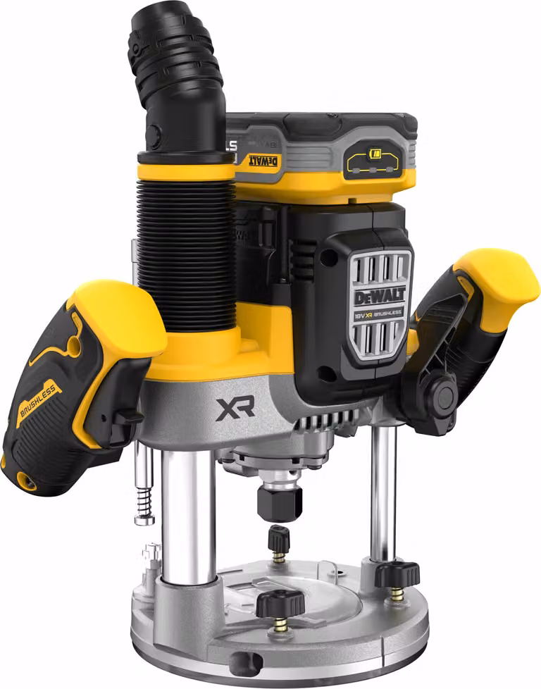 DeWALT DCW620H2-QW - Akku-Oberfräse 18V, 5,0Ah Akku