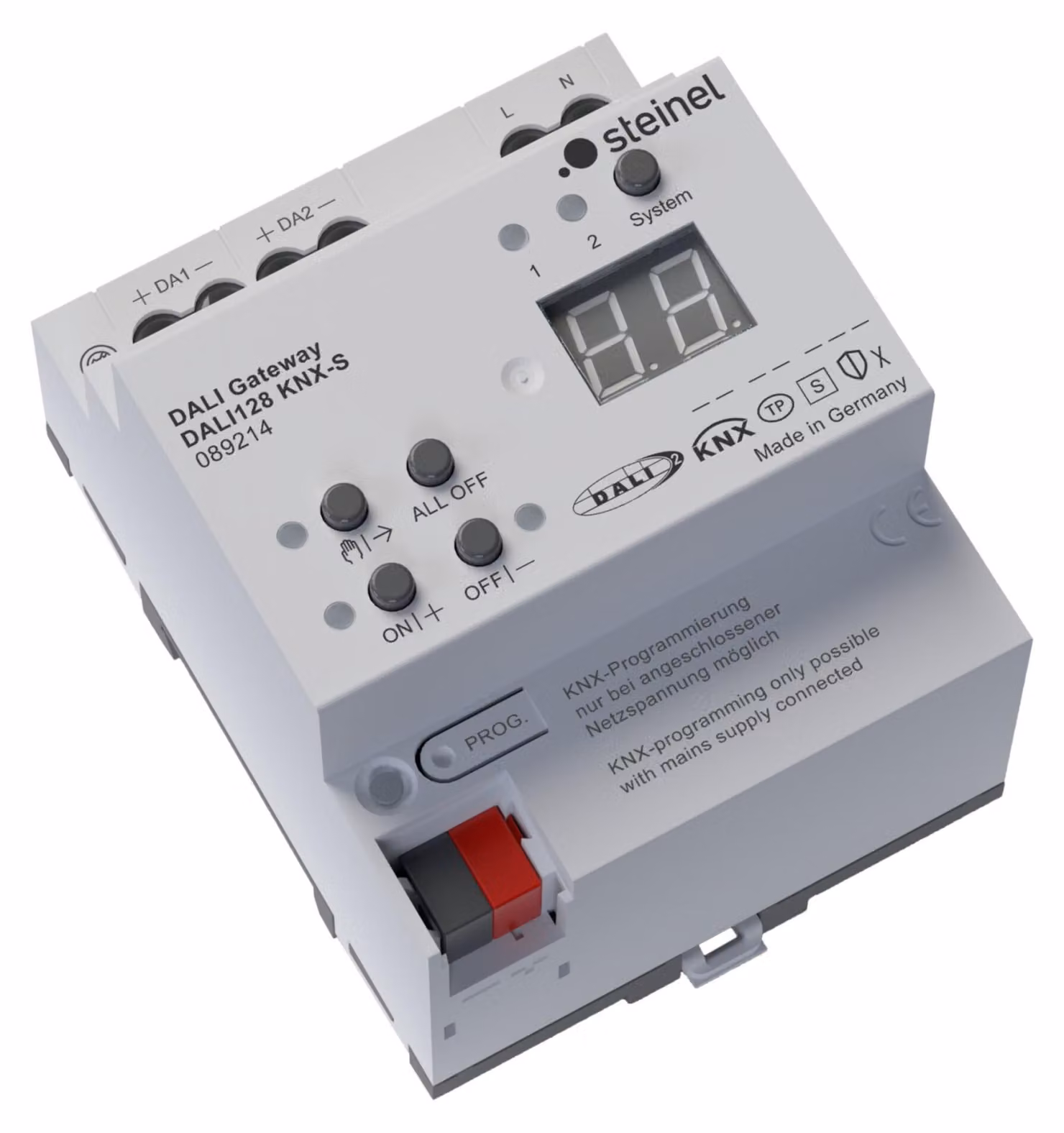 STEINEL True Presence KNX DALI 089214 Gateway DALI128 KNX-S 089214