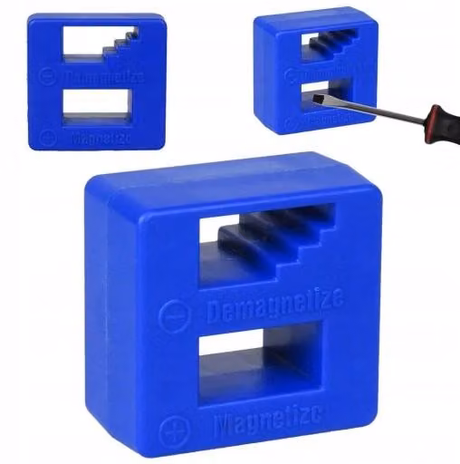 Magnetizzatori, demagnetizzatori, punte per cacciaviti, viti