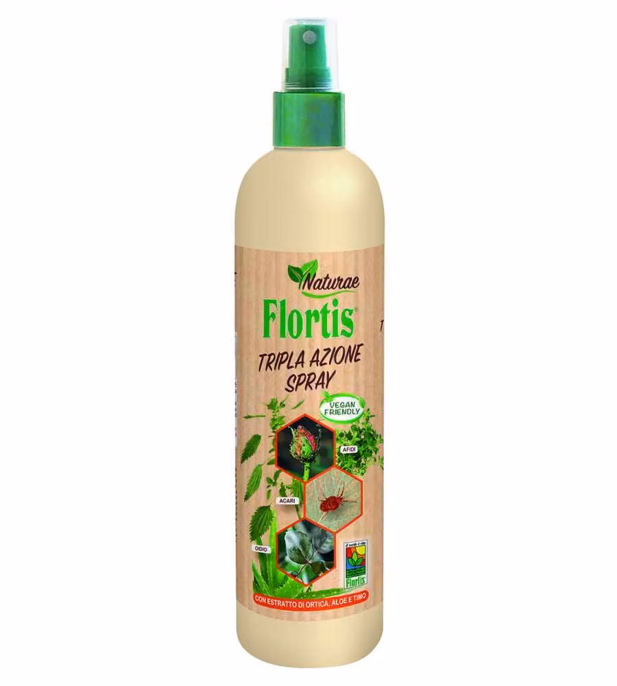 Flortis Spray Ecologico per Piante - Aloe e Ortica - 500ml