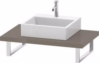 Duravit Console L-Cube 80-200x55cm, 1 AS, asta 4,5cm, f Gr hgl