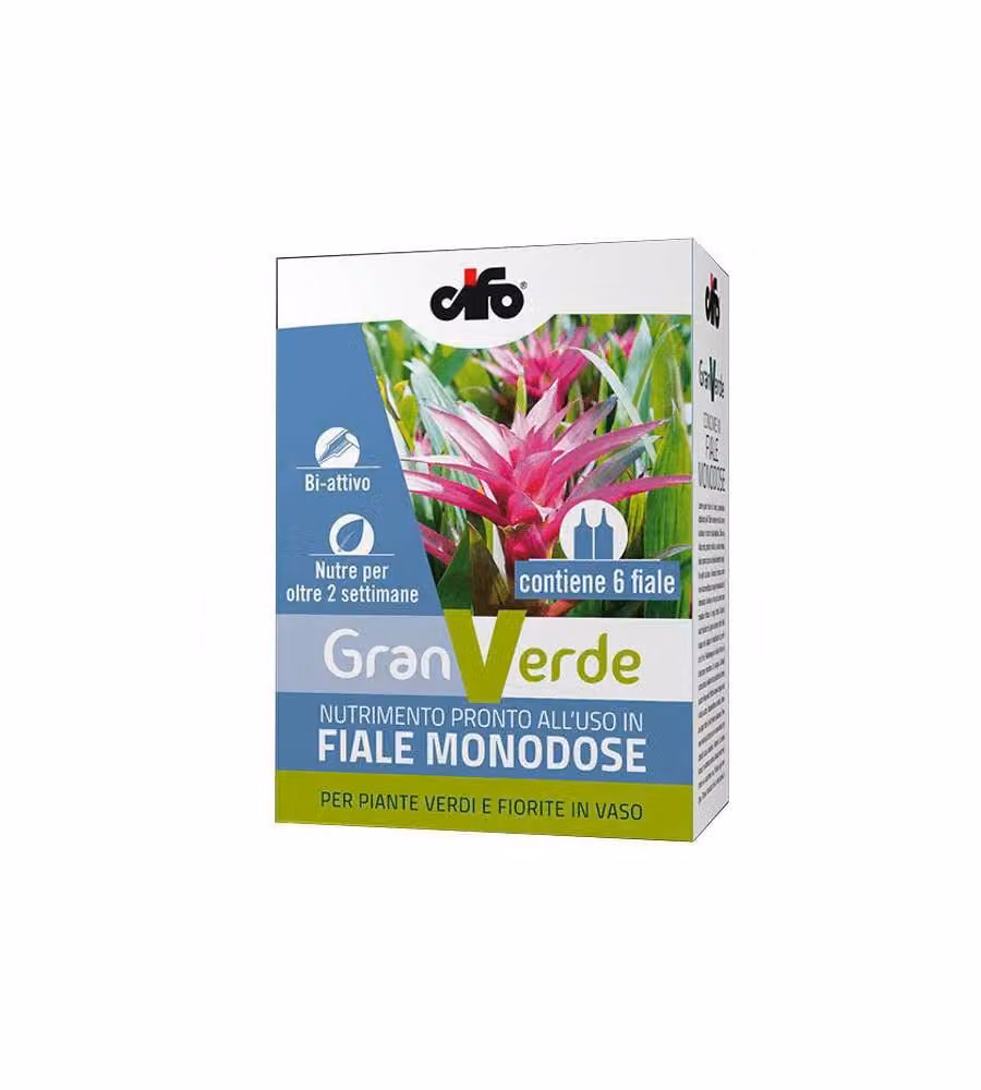Concime Goccia Goccia Piante Verdi Ml 40 Pz 6 Cifo