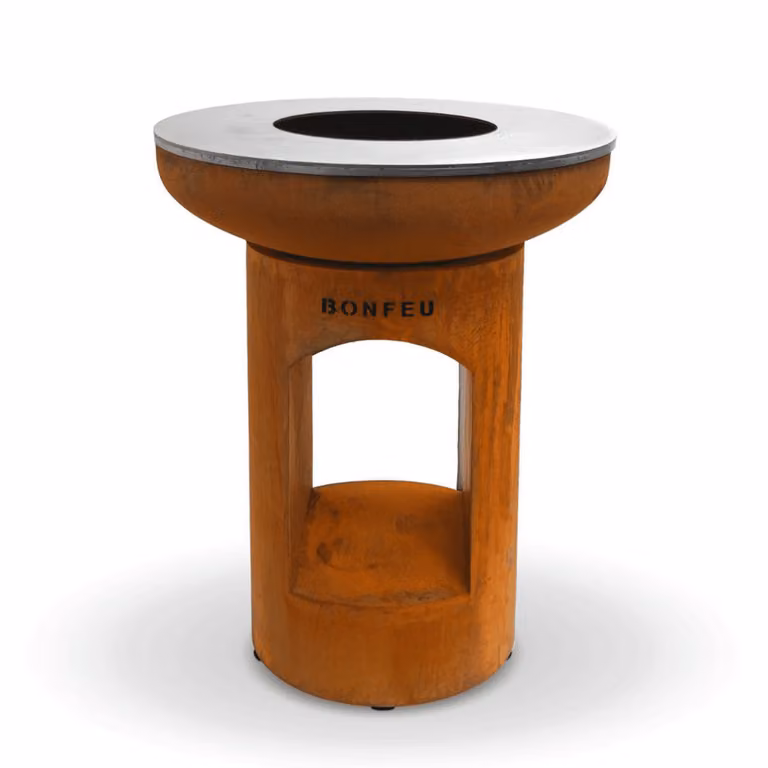 BonFeu - BonBiza Open in acciaio corten (Ø 80 cm)