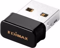Adattatore Wi-Fi Single Band Edimax N150 Nano EW 7611ULB Nero
