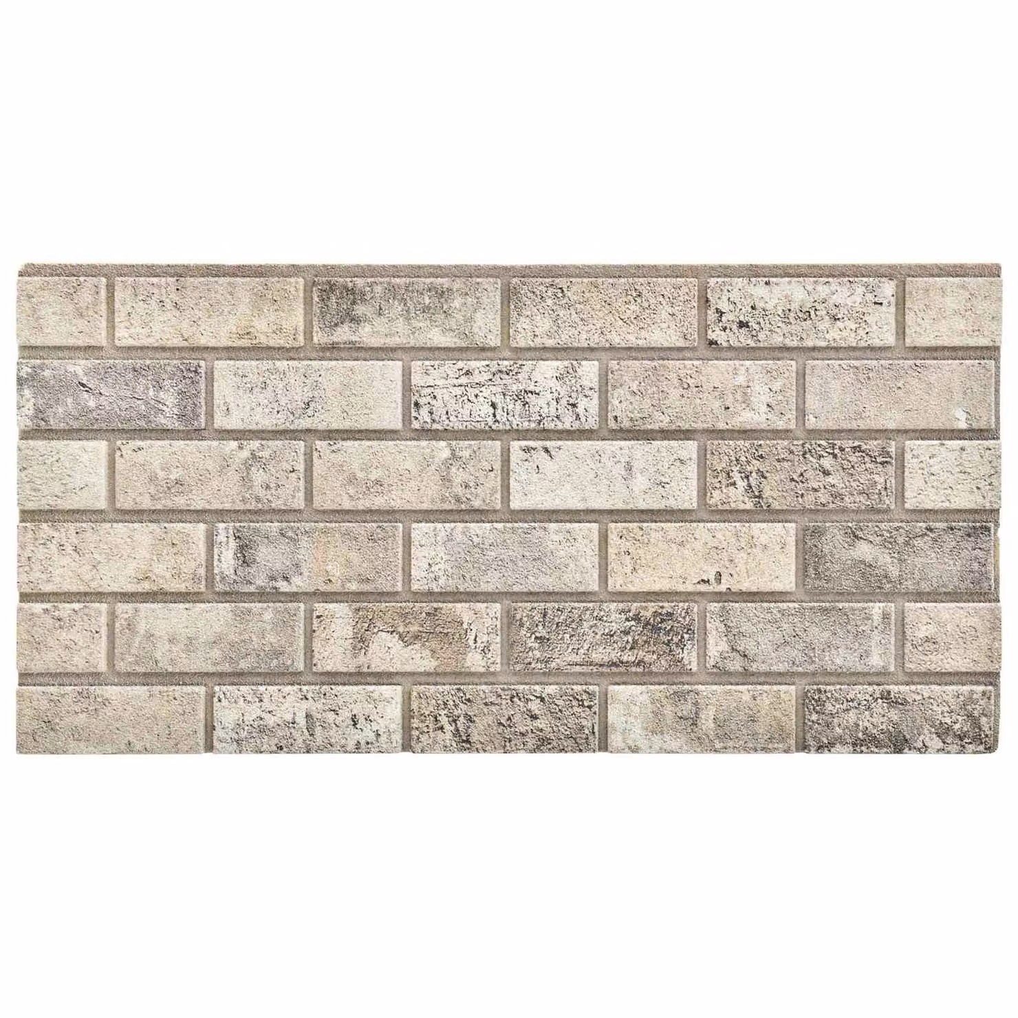 Set di 10 pannelli da parete vidaXL in schiuma EPS color beige, L: 100 cm x H: 50 cm x P: 2 cm