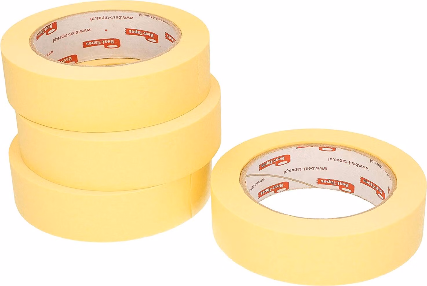 KOTARBAU® Set di 20 nastri per mascheratura 30 mm x 50 m Nastro protettivo giallo autoadesivo per lavori di verniciatura