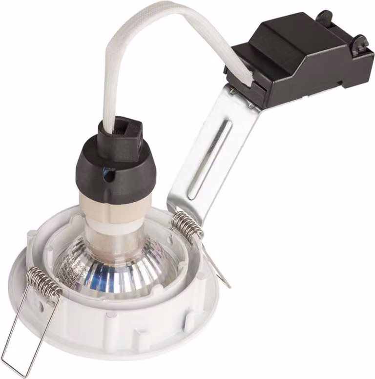 PIKA QPAR51, plafoniera da incasso, orientabile, bianco, max. 50W