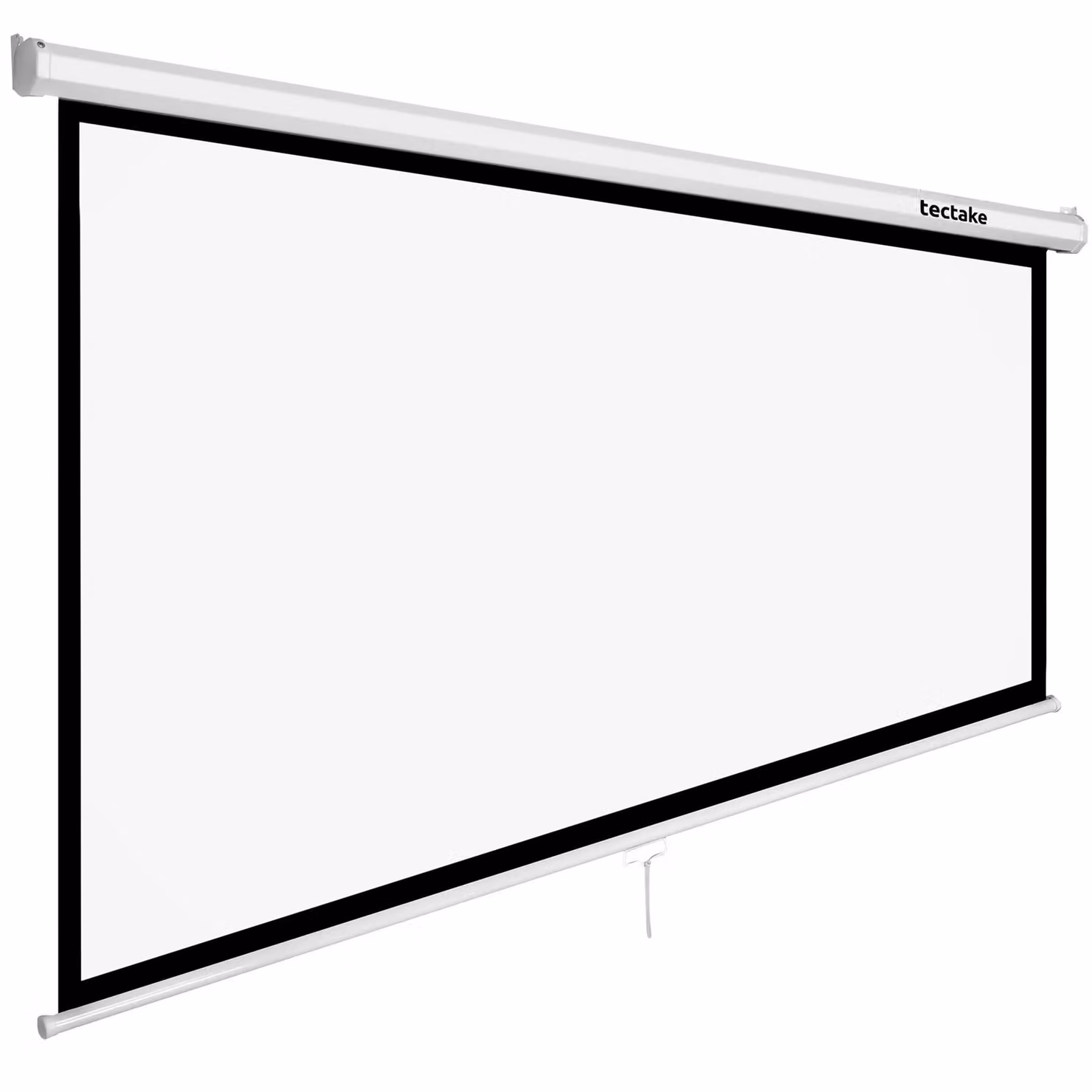 Schermo per proiettore TecTake GmbH Cinema 16:9 4K UHD bianco per parete o soffitto – 3