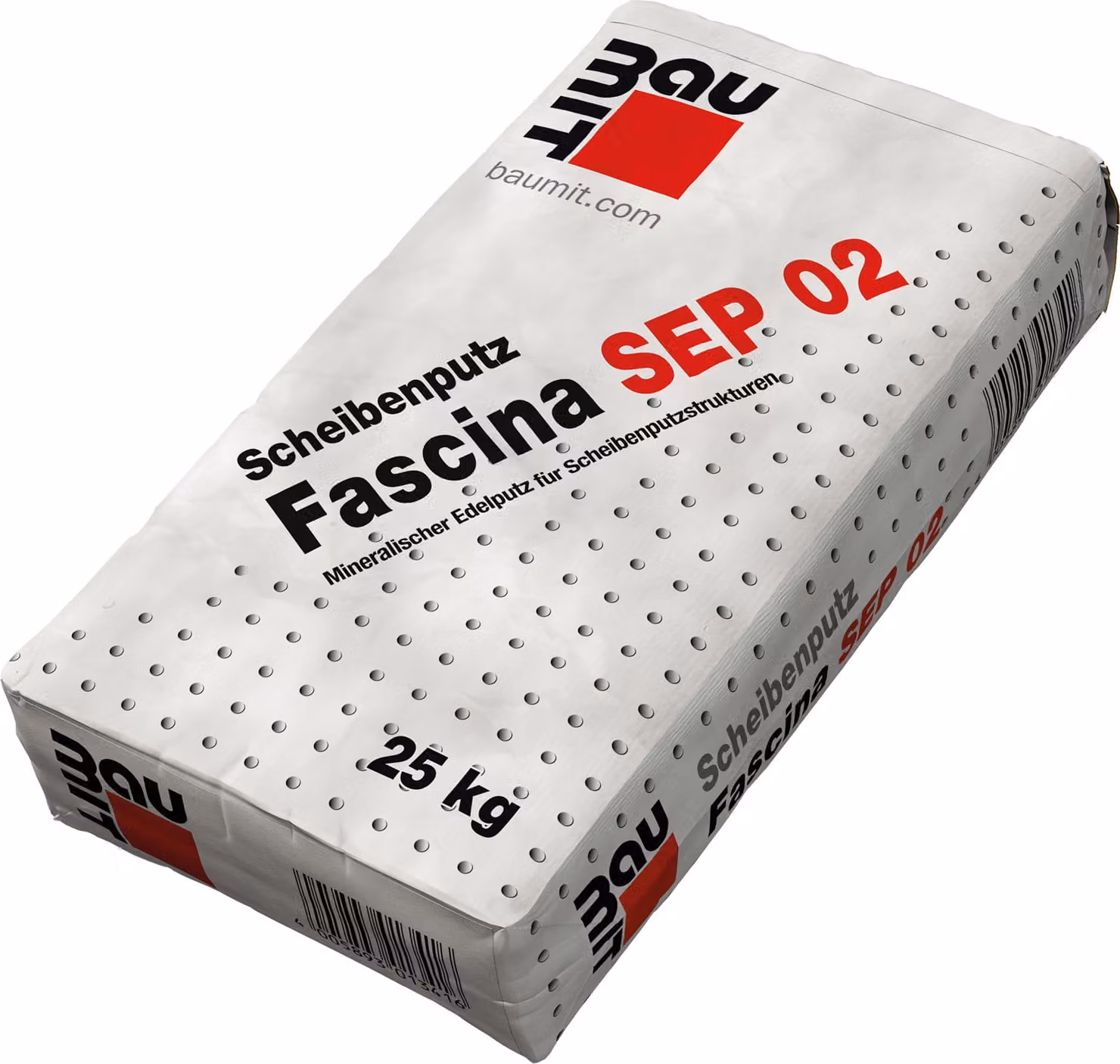 BAUMIT Edelputz Fascina SEP 02 Strukturkorn Kalkstein weiß 25kg