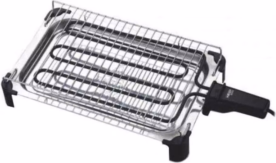 Haeger Gr-200.006a Grill elettrico Argento Taglia unica / Spina UE 220V Argento Taglia unica