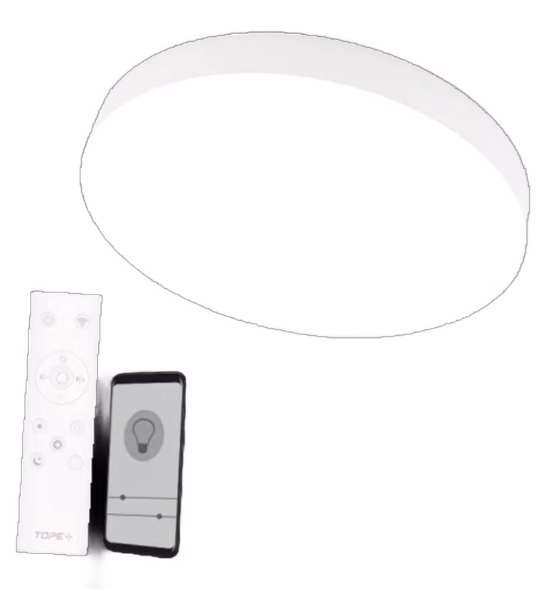 Lampada da soffitto Boston 2x36W D45RC LED bianca