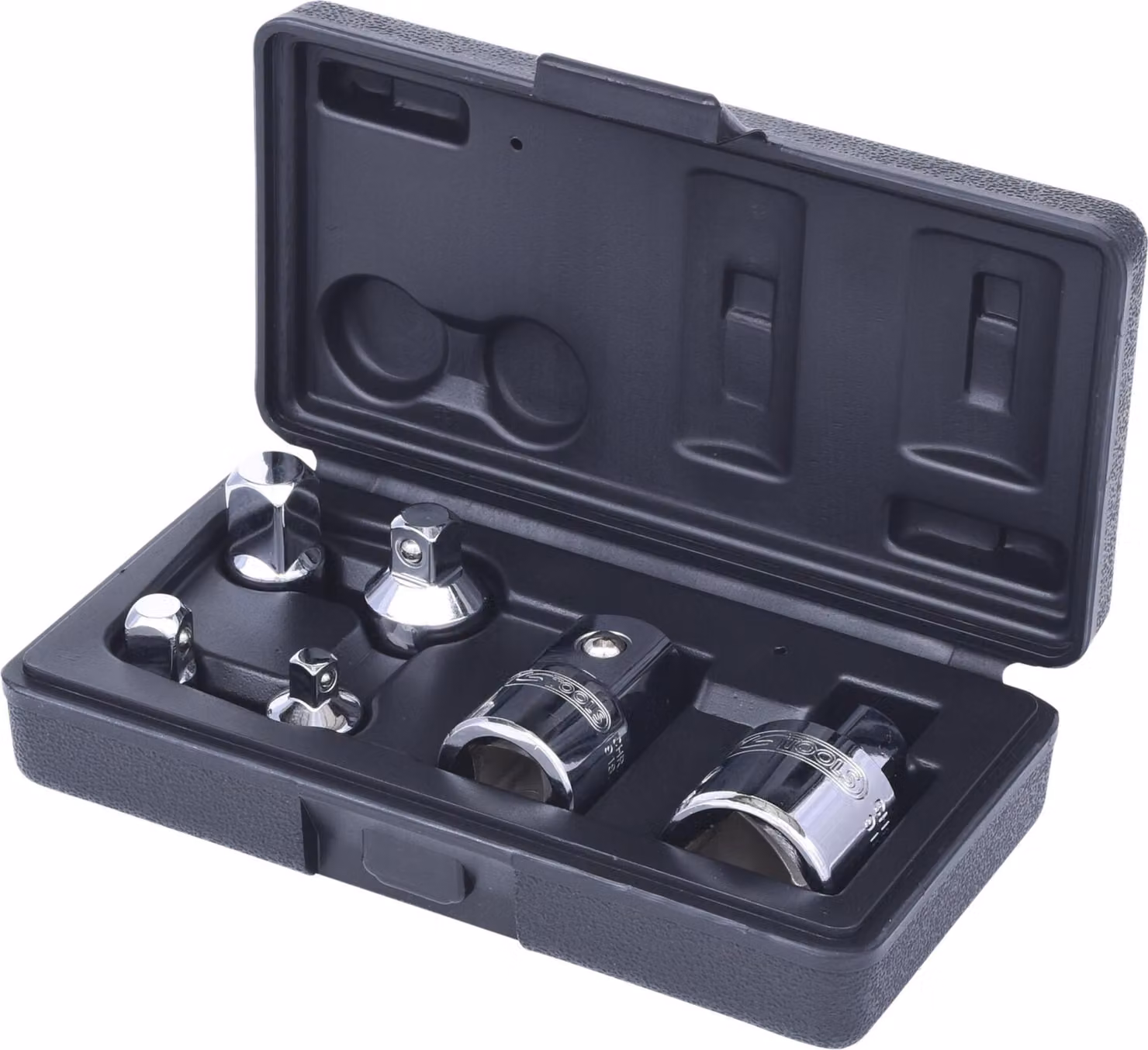 KS Tools CHROMEplus set di adattatori per ingrandimento e riduzione, 6 pezzi, 918.0106