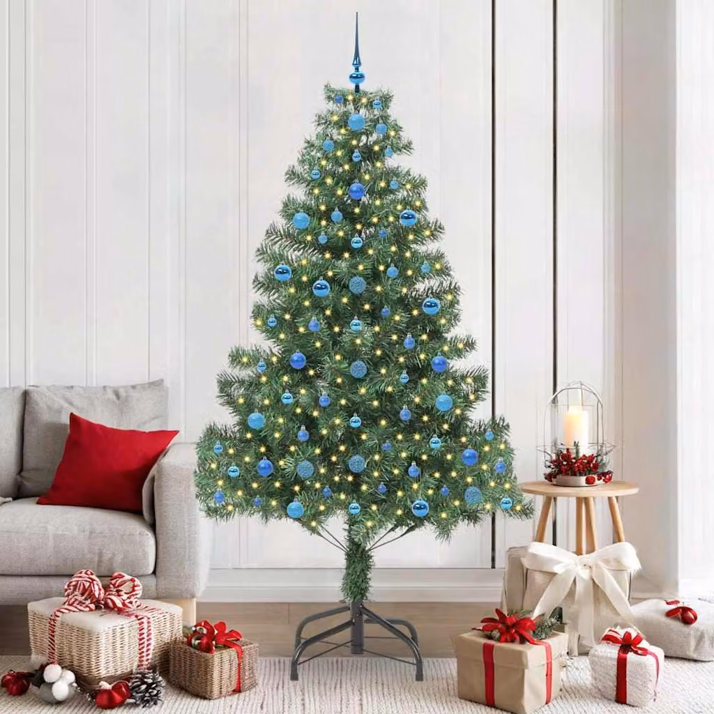Maison Exclusive - Albero di Natale verde, 210 cm, in PVC