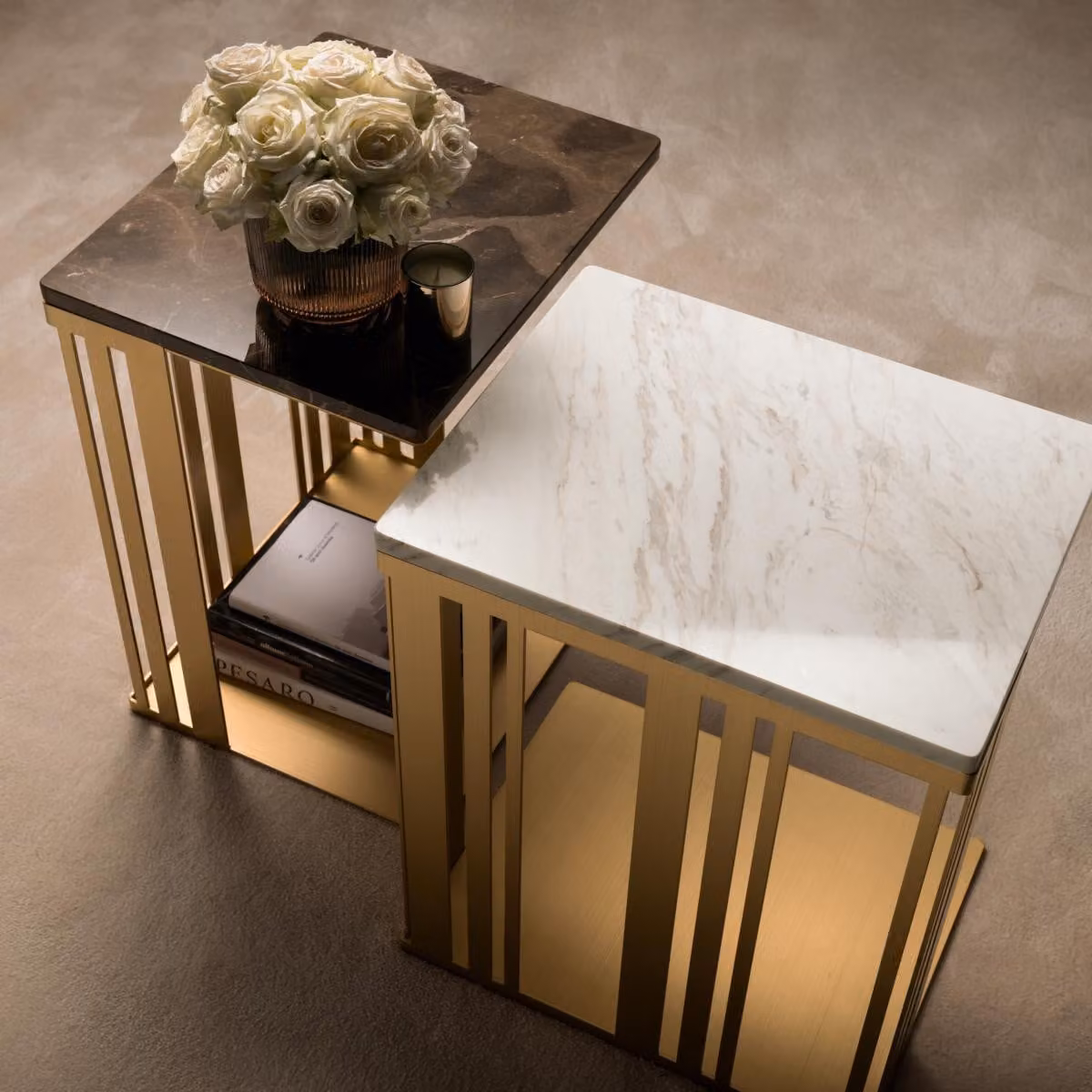 Wohnzimmer Couchtisch Elegant Luxus Design Beistelltische Tisch arredoclassic