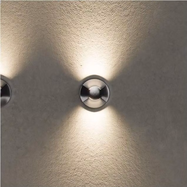 Beneito & Faure - Segnapasso led da esterno Dis 2W 3000K - Faretto da incasso a luce calda IP67 da parete o pavimento