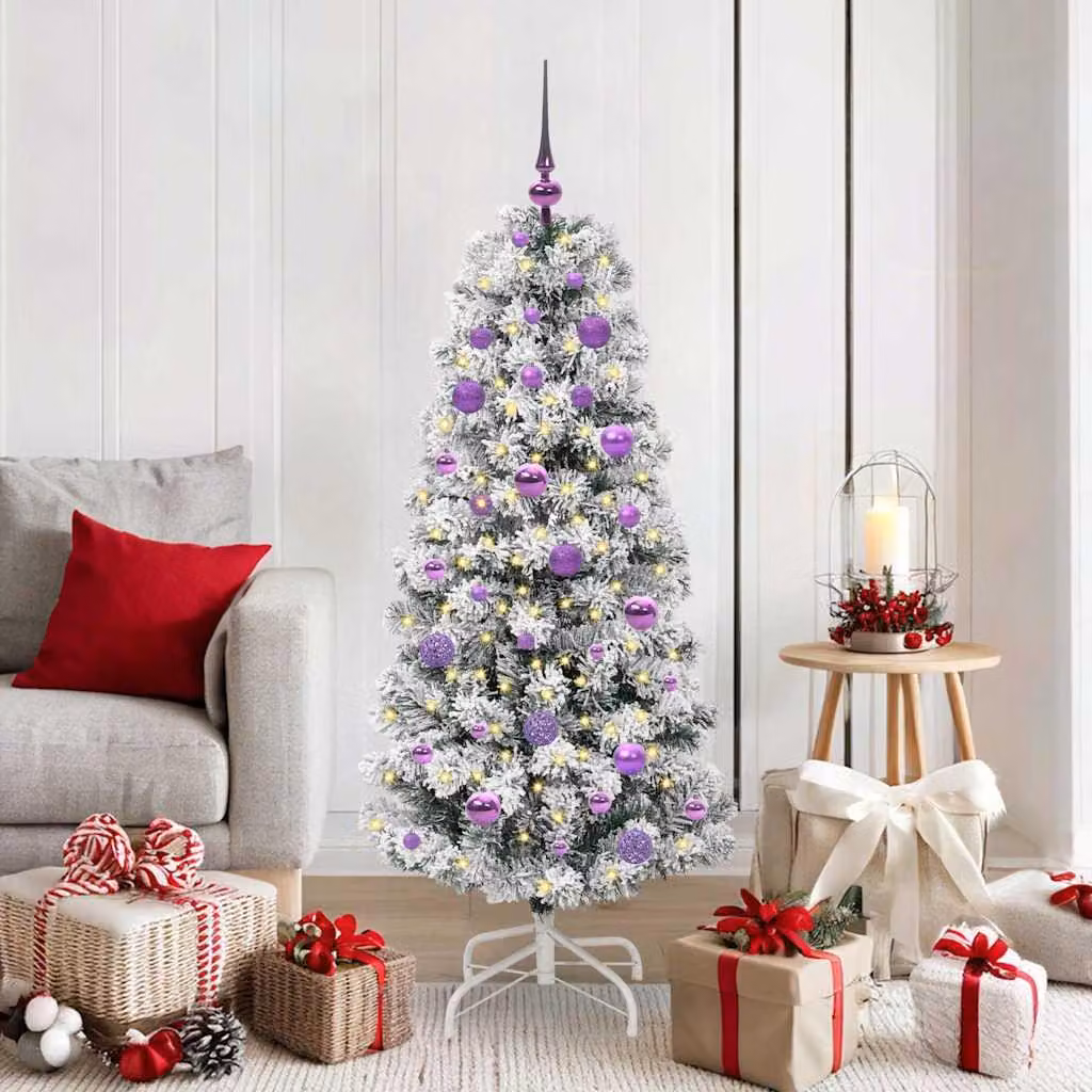 Maison Exclusive - Albero di Natale artificiale pieghevole verde e bianco 150 cm