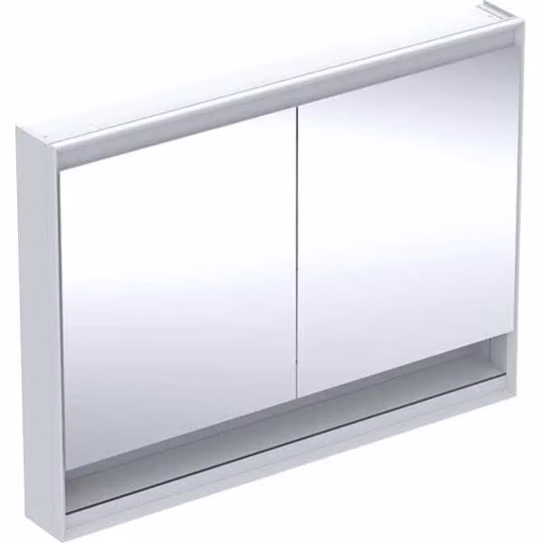 Geberit ONE armoire de toilette avec ComfortLight, 2 portes, montage en saillie, avec niche, 120x90x15cm, 505.835.00.2, 505.835.00.2