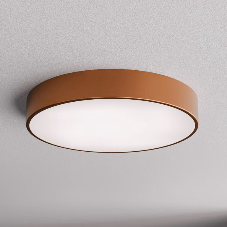 Plafoniera con sensore di movimento Cleo 500 TEMAR LIGHTING, Rame, Soggiorno / Sala da pranzo, Metallo, Plafoniera